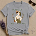 Goose Born Soft Built Strong T-Shirt - Sport Grey