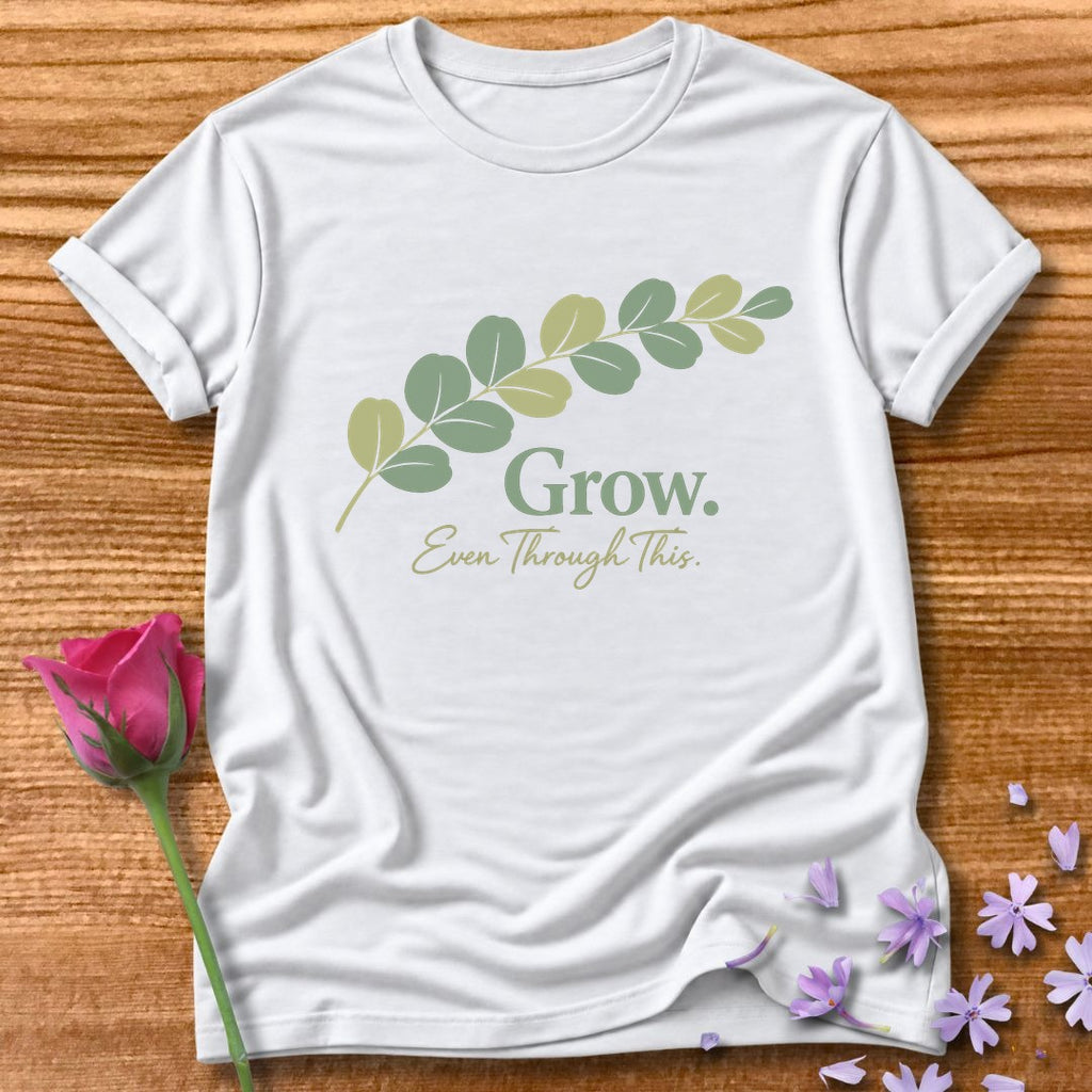 Grow. Even Through This. — Eucalyptus Botanical in White