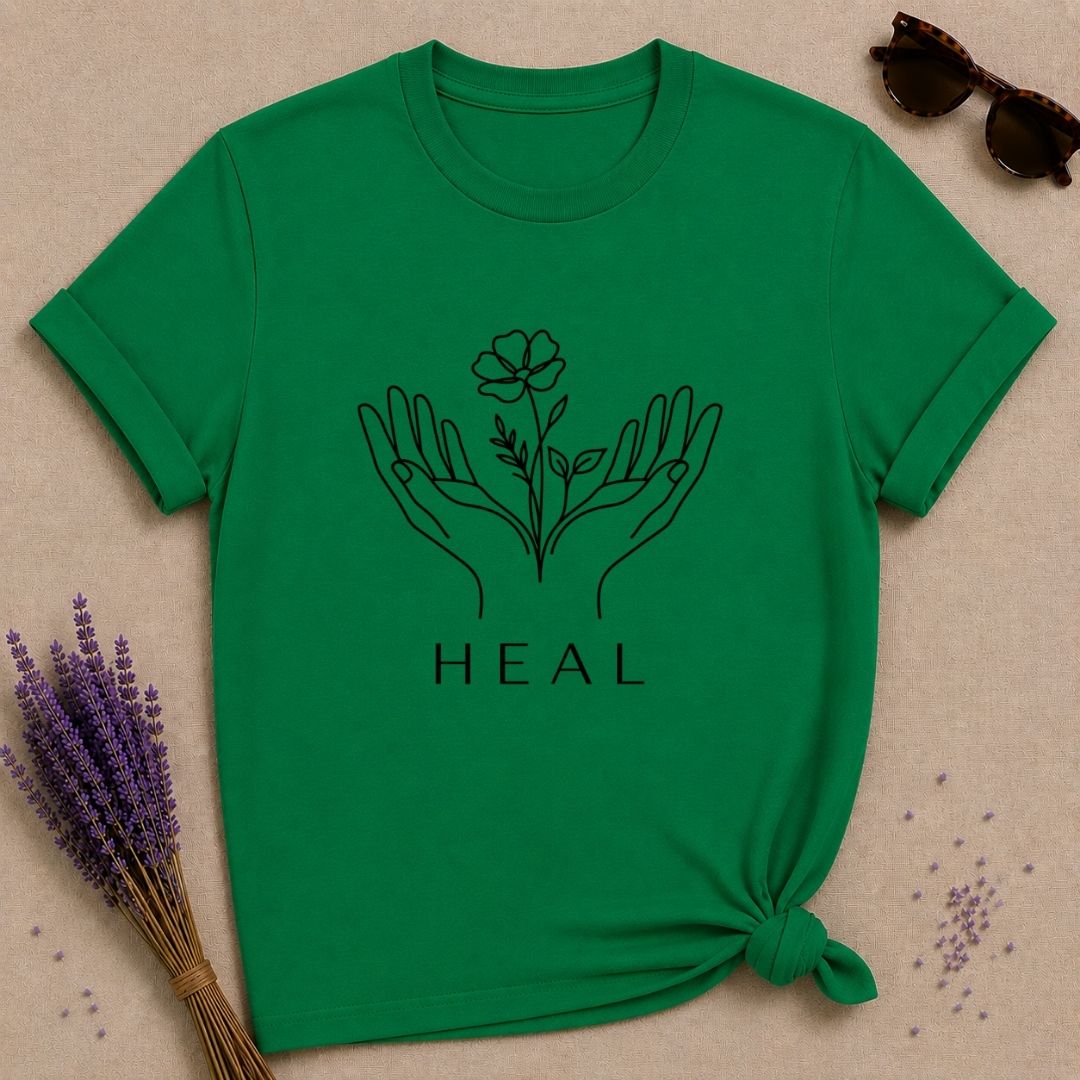 Heal — Botanical Healing Hands T-Shirt
