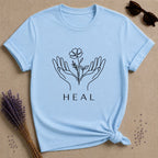 Heal floral graphic tee for women