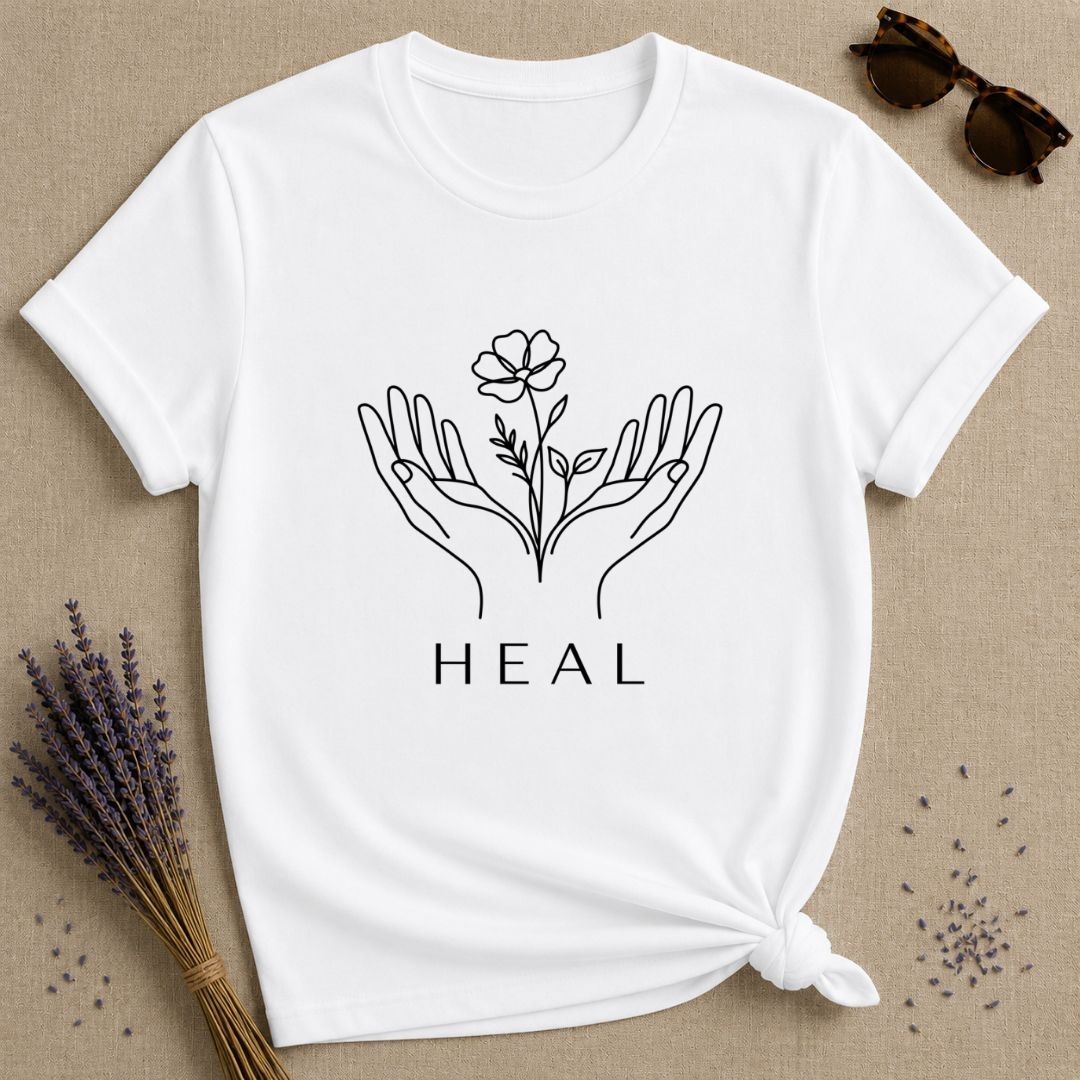 Heal — Botanical Healing Hands T-Shirt