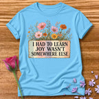 I Had to Learn Joy Wasn't Somewhere Else — Wildflower in Sky