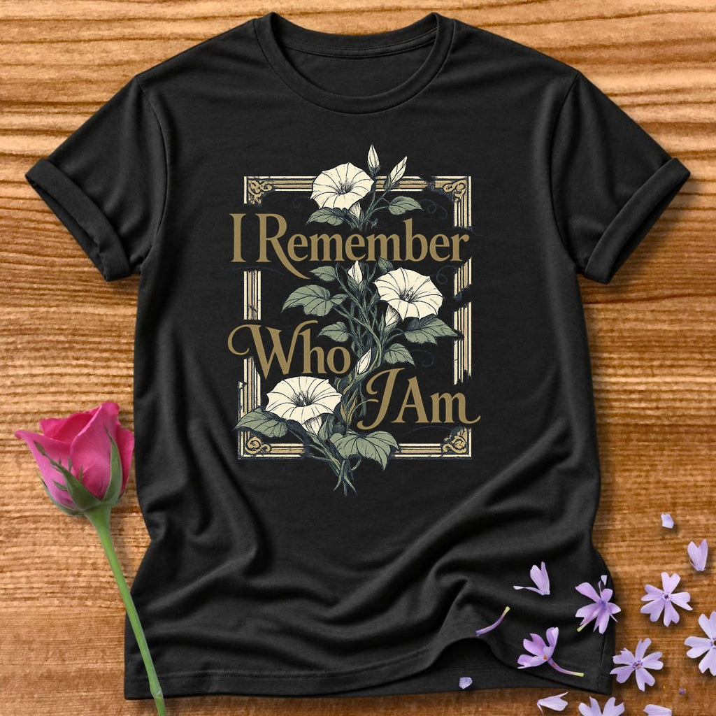 I Remember Who I Am — Rosemary Botanical in Black