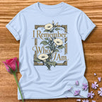 I Remember Who I Am — Rosemary Botanical in Light Blue