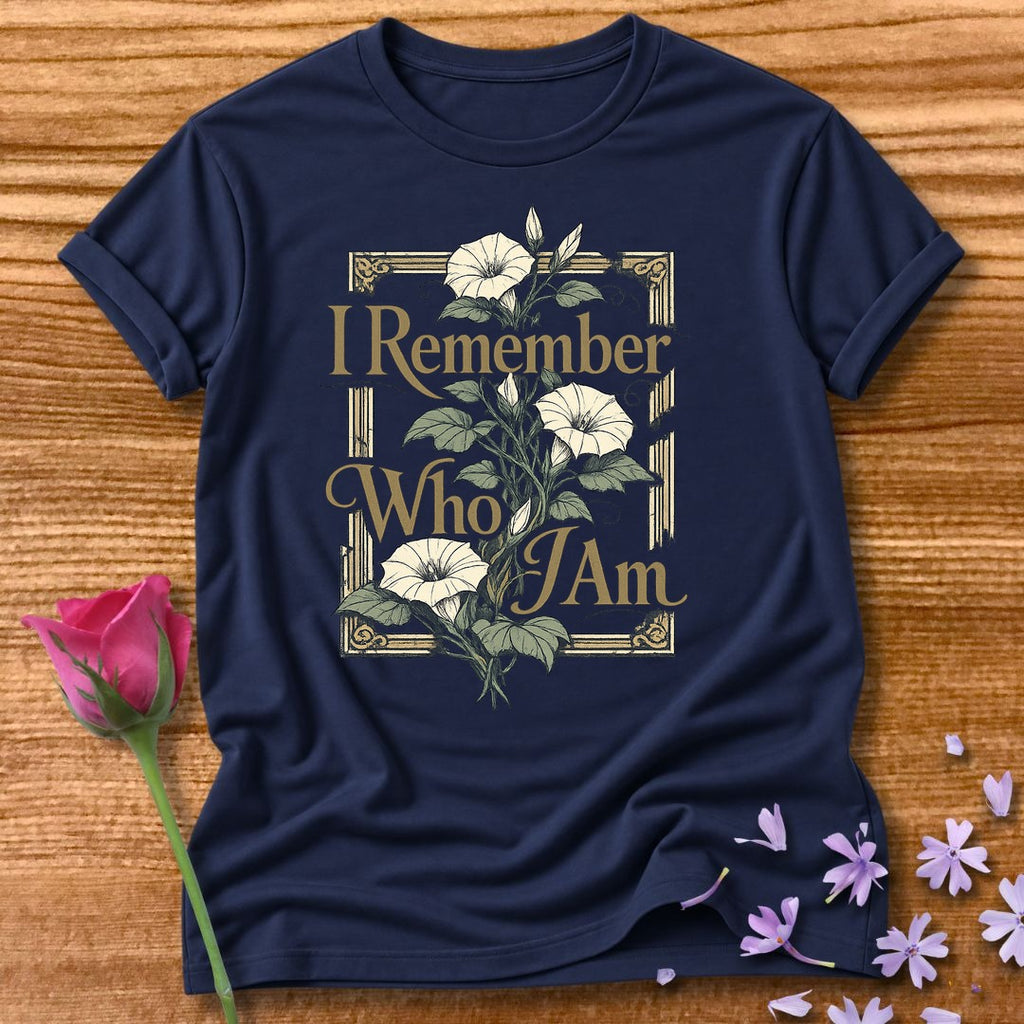 I Remember Who I Am — Rosemary Botanical in Navy