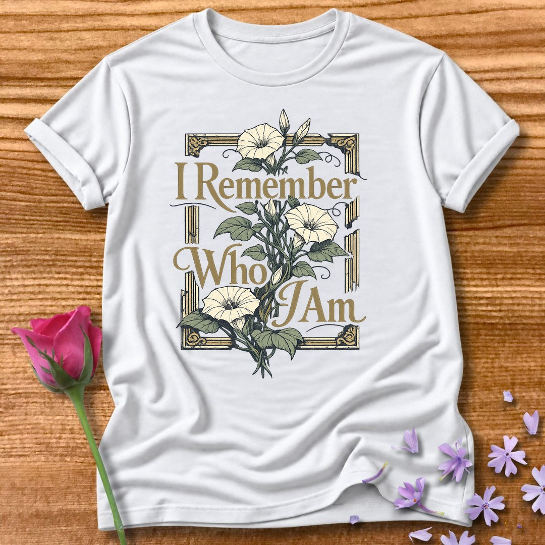 I Remember Who I Am — Rosemary Botanical in White