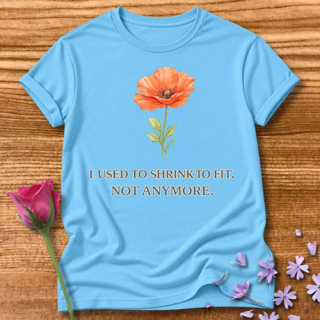 I Used to Shrink to Fit. Not Anymore. — Watercolor Poppy in Sky