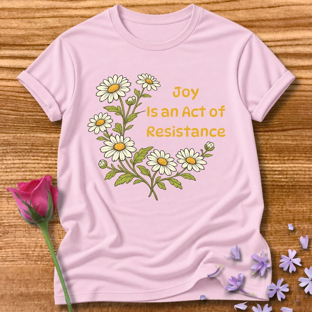 Joy Is an Act of Resistance — Daisy Floral in Light Pink