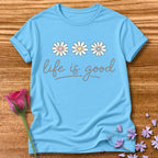 Life Is Good — Daisy Trio Script Typography in Sky