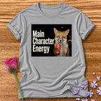 Main Character Energy — Photorealistic Fox Graphic in Sport Grey