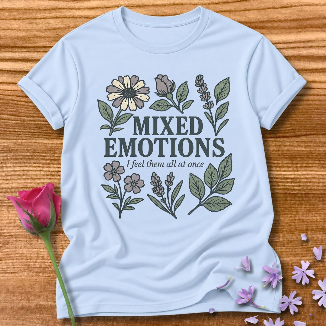 Mixed Emotions — Botanical Feeling All of It in Light Blue