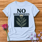 No Boundaries — Botanical Empowerment in Light Blue