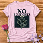 No Boundaries — Botanical Empowerment in Light Pink