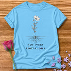 Not Every Root Shows — Vintage Botanical Wildflower in Sky