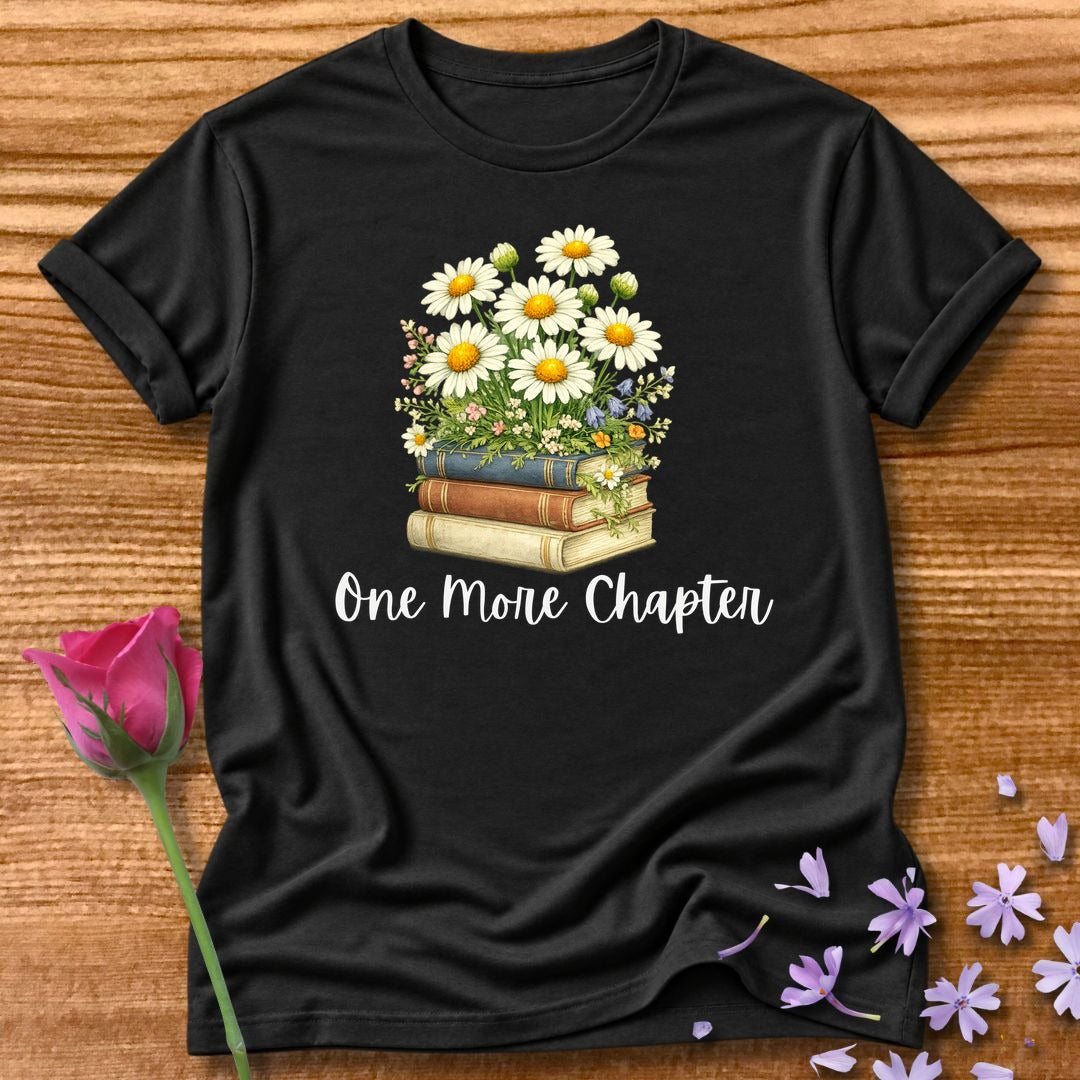 One More Chapter — Books and Wildflowers Botanical in Black