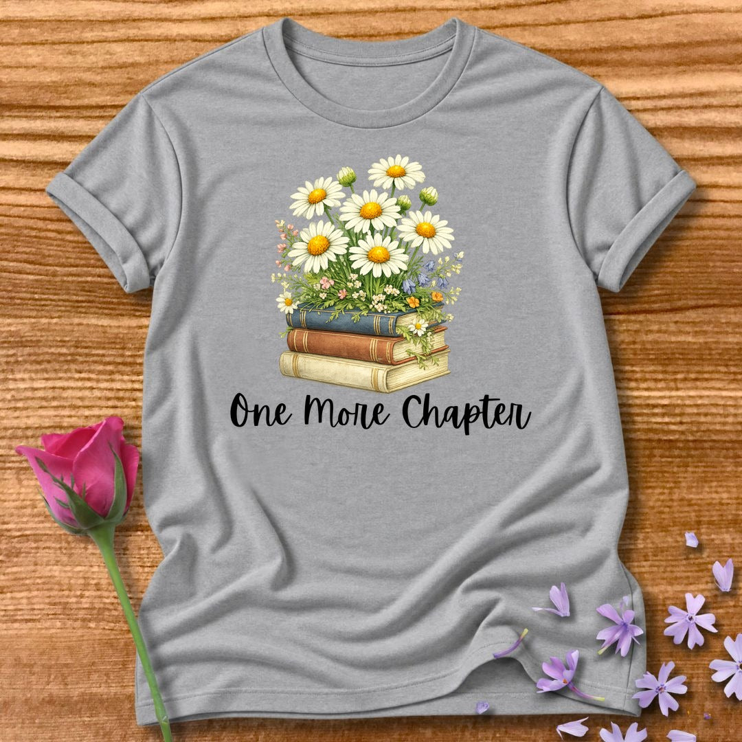 One More Chapter — Books and Wildflowers Botanical in Sport Grey