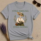 ostrich still smiling still going