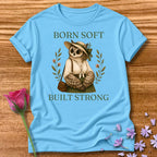 Owl — Born Soft Built Strong Vintage Aesthetic Animal in Sky