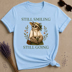 owl still smiling still going