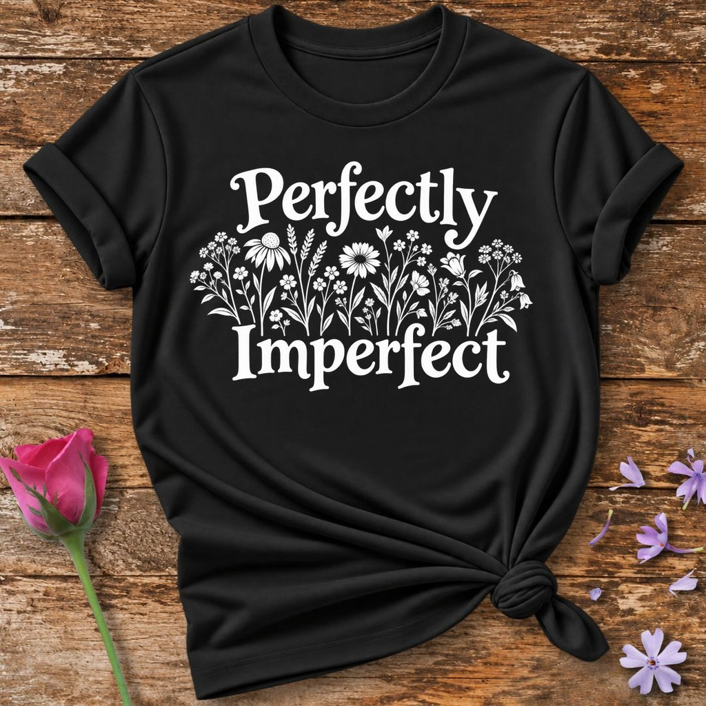 Perfectly Imperfect T-Shirt in Black