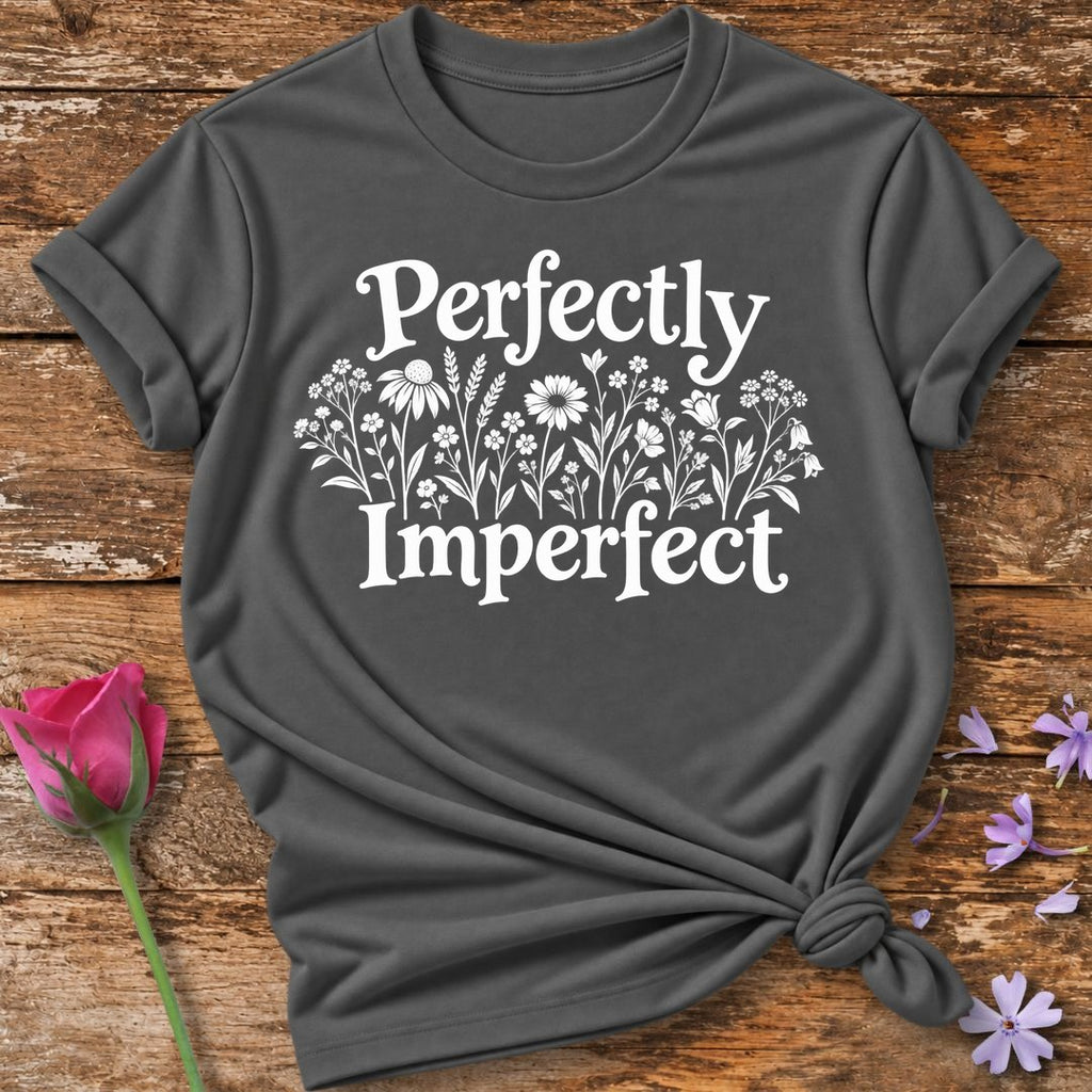 Perfectly Imperfect T-Shirt in Charcoal