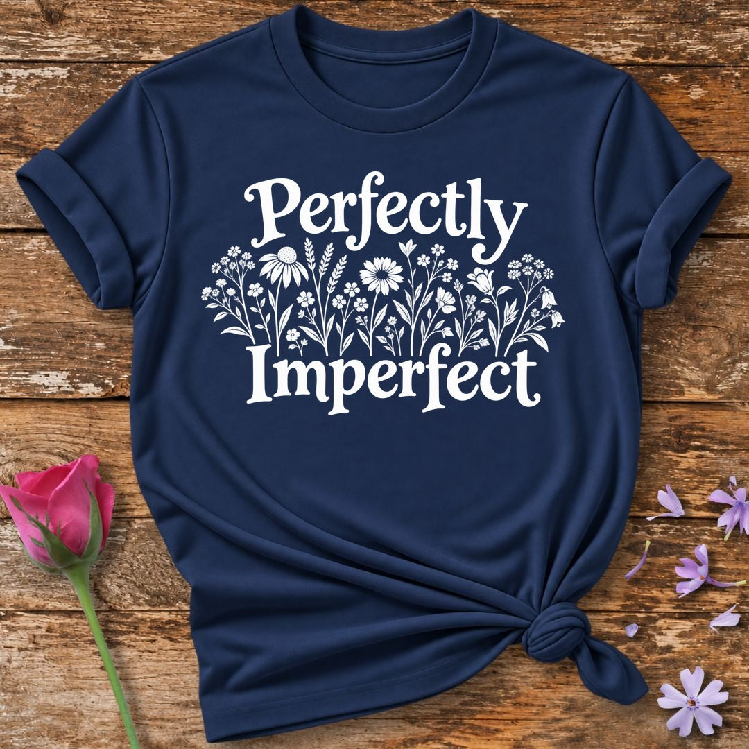 Perfectly Imperfect T-Shirt in Navy
