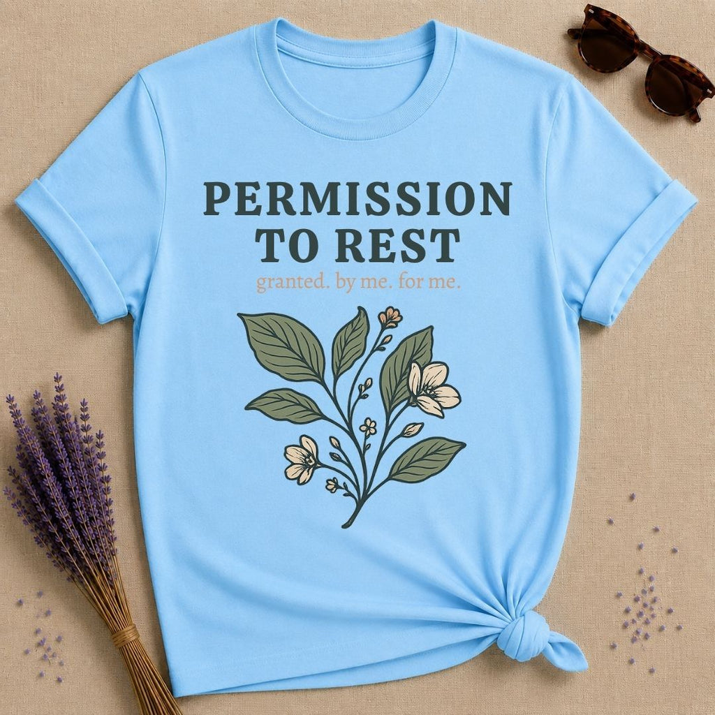 Permission to Rest Soft Floral