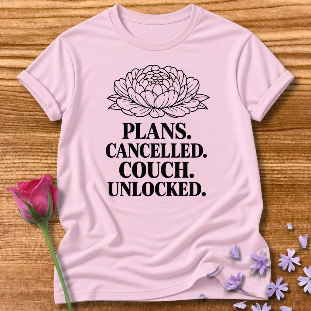 Plans Cancelled. Couch Unlocked. in Light Pink