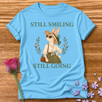 Rabbit — Still Smiling Still Going Vintage Aesthetic Animal in Sky
