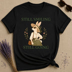 rabbit still smiling still going