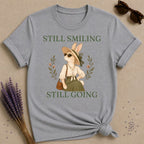 rabbit still smiling still going