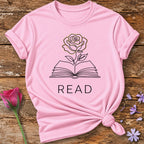 Read — Botanical Book Lover in Light Pink