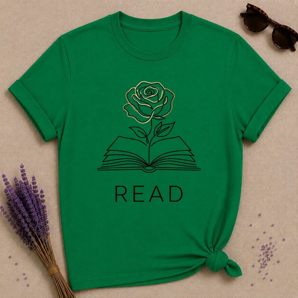 Read — Botanical Book Lover T-Shirt