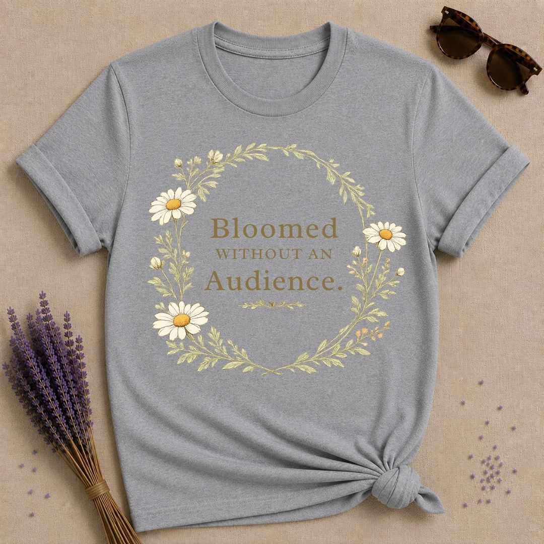 She Bloomed Without an Audience