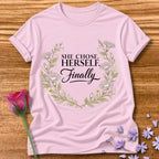 She Chose Herself. Finally. — Morning Glory Floral in Light Pink