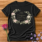 She Outgrew What Once Outgrew Her — Wildflower Botanical in Black