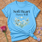 Soft Heart Fierce Will — Celestial Moon Phases Botanical in Sky