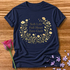 Soft Life. Full Heart. Zero Guilt — Wildflower Botanical in Navy