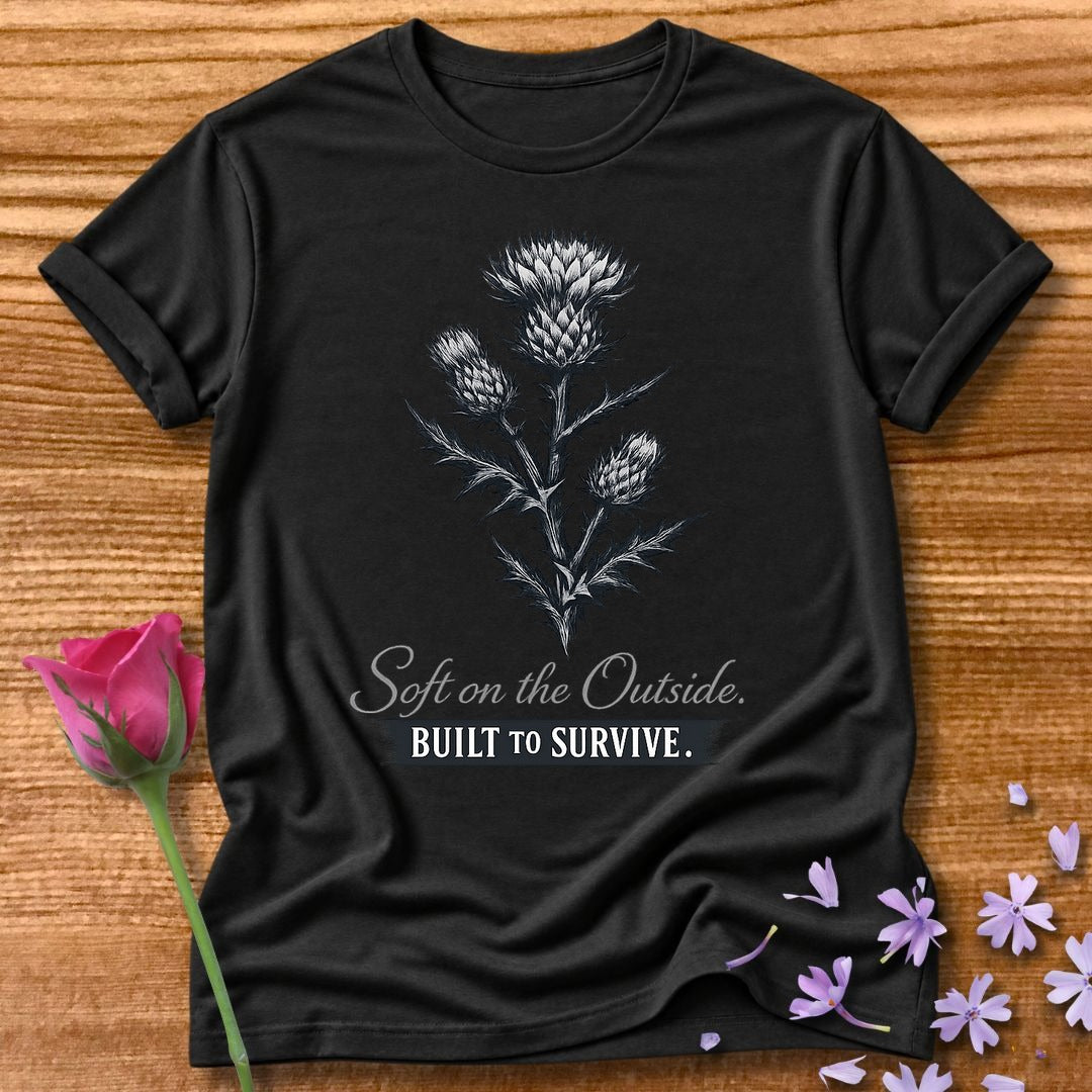 Soft on the Outside. Built to Survive. — Thistle Botanical in Black