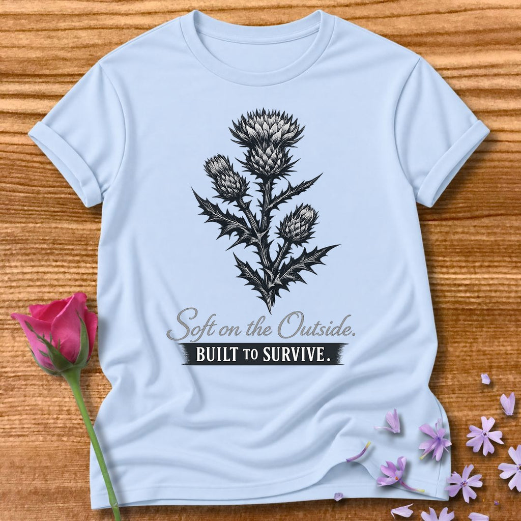 Soft on the Outside. Built to Survive. — Thistle Botanical in Light Blue