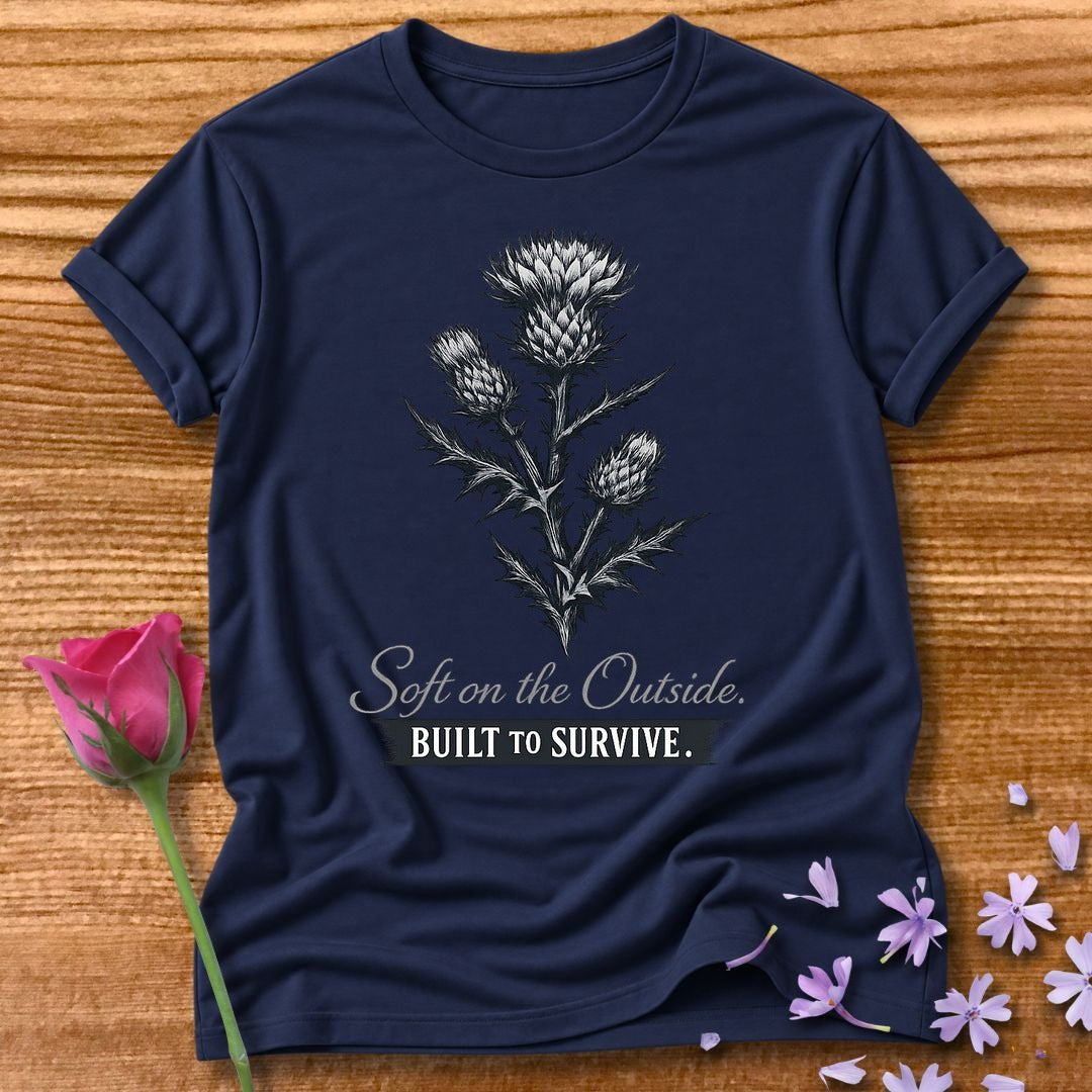 Soft on the Outside. Built to Survive. — Thistle Botanical in Navy