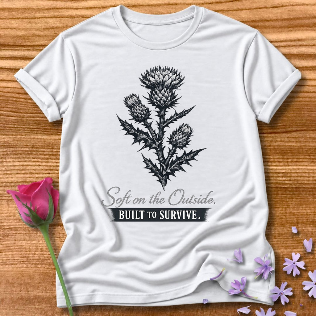 Soft on the Outside. Built to Survive. — Thistle Botanical in White