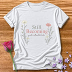 Still Becoming — Growth Is Allowed to Be Slow — Botanical in White