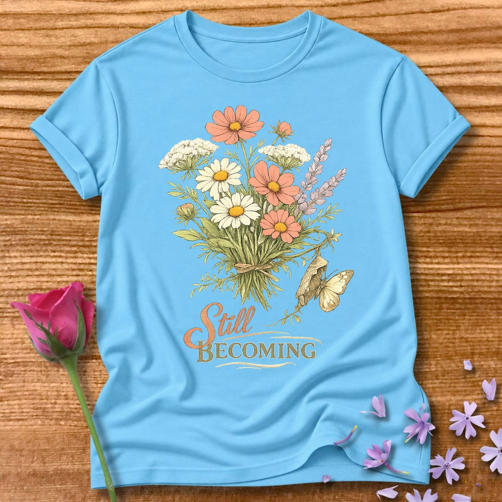 Still Becoming — Wildflower Bouquet Botanical in Sky