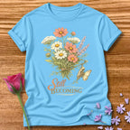 Still Becoming — Wildflower Bouquet Botanical in Sky