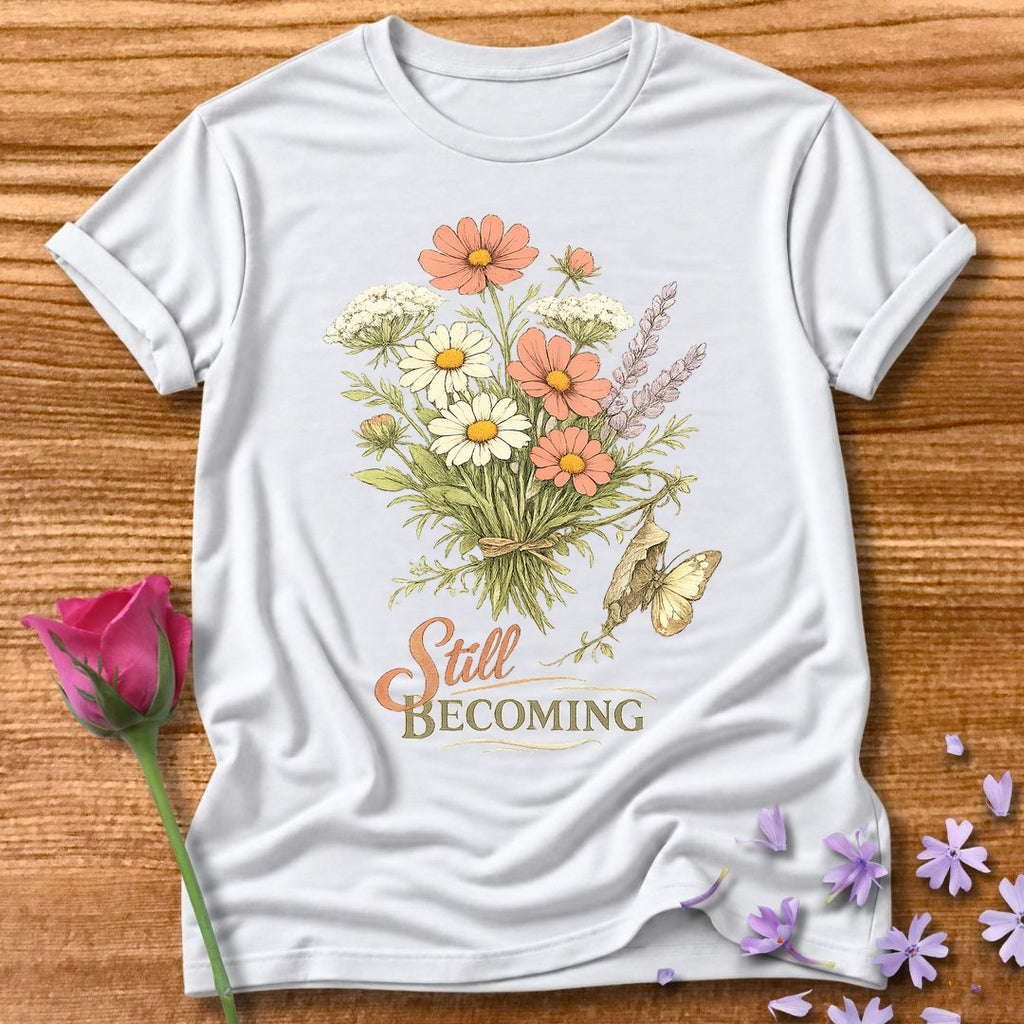 Still Becoming — Wildflower Bouquet Botanical in White