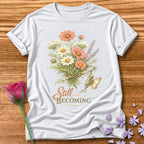 Still Becoming — Wildflower Bouquet Botanical in White