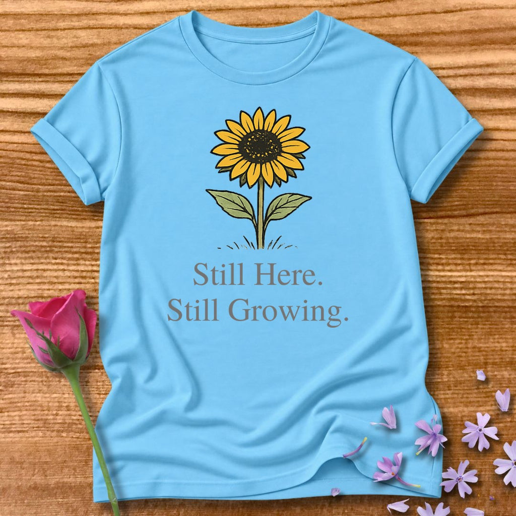 Still Here. Still Growing. — Wildflower Botanical in Sky
