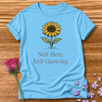 Still Here. Still Growing. — Wildflower Botanical in Sky