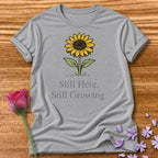 Still Here. Still Growing. — Wildflower Botanical in Sport Grey